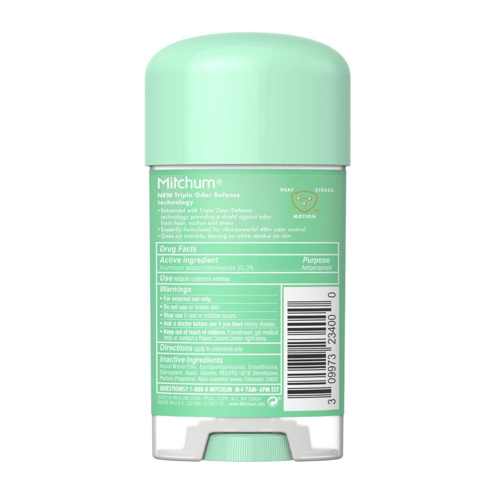 Advanced Women Gel Anti-Perspirant & Deodorant, Shower Fresh 2.25 Ounces each (Value Pack of 2)