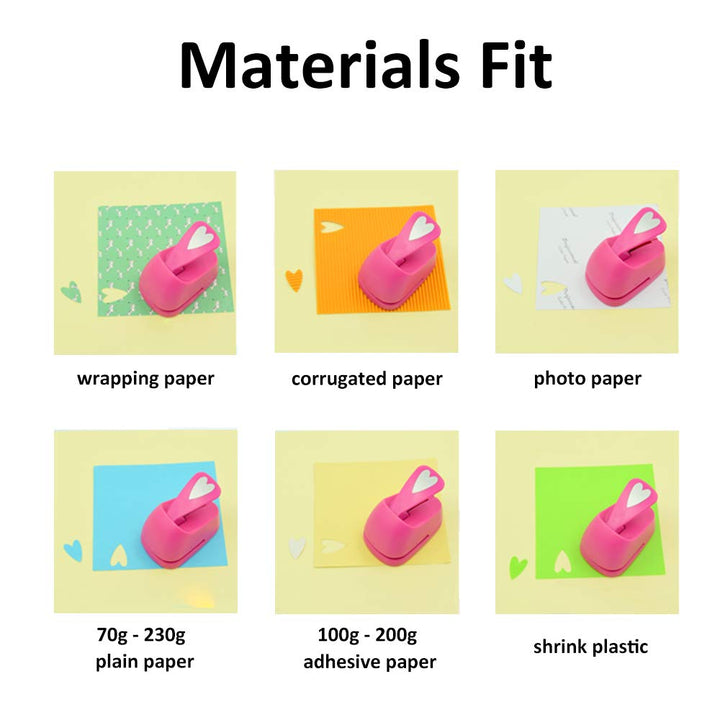 Craft Lever Punch 3 inch Circle Punch DIY Handmade Paper Punch(3 inch White Circle)