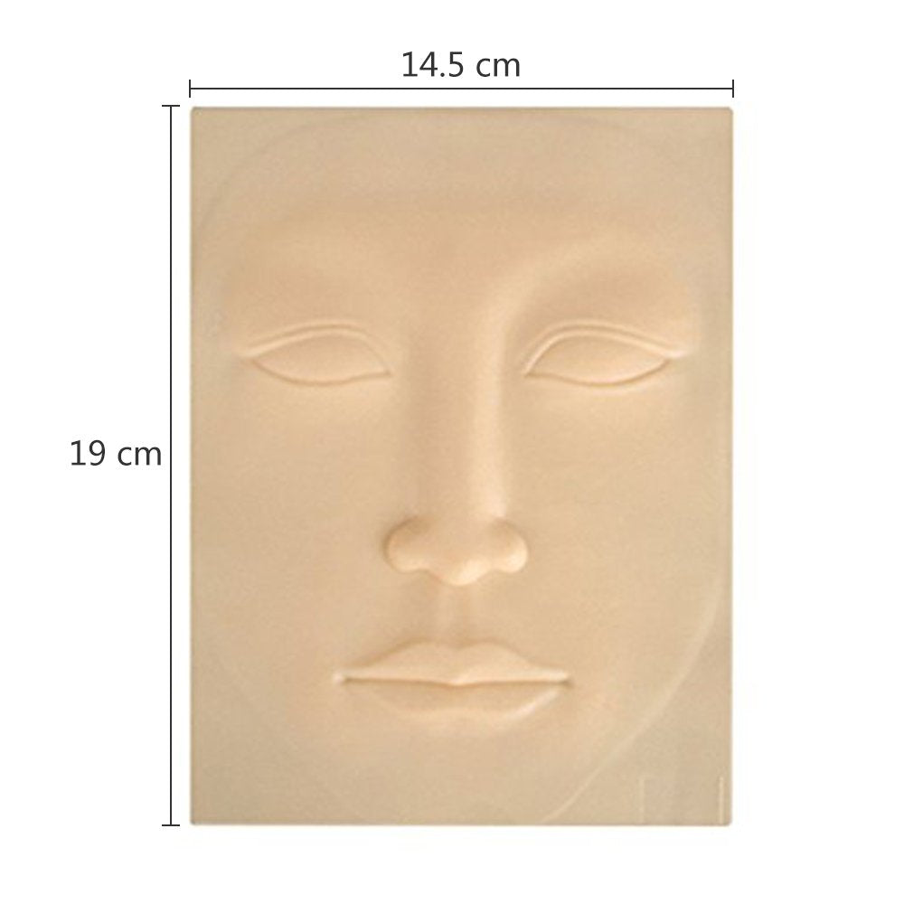 2 Sheets Blank Pro Tattoo Practice Skin 3d Cosmetic Permanent Makeup Fake Skin Tattooing for Tattoo Supplies,Tattoo Kits,for Beginners and Experienced Tattoo Artists
