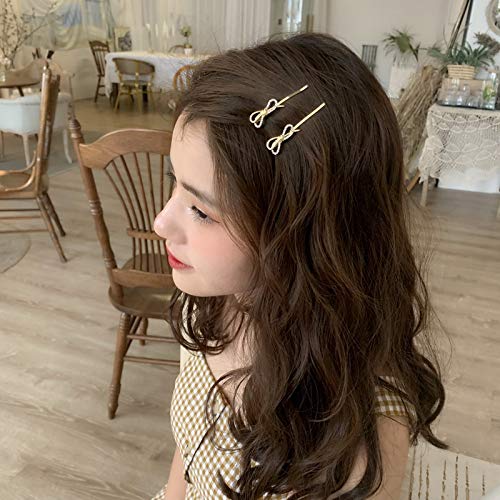 30 Pack/15 Pairs Gold Metal Alligator Hair Clips Barrettes Bobby Pins Leaf Flower Butterfly Decorative Accessories for Women Girls