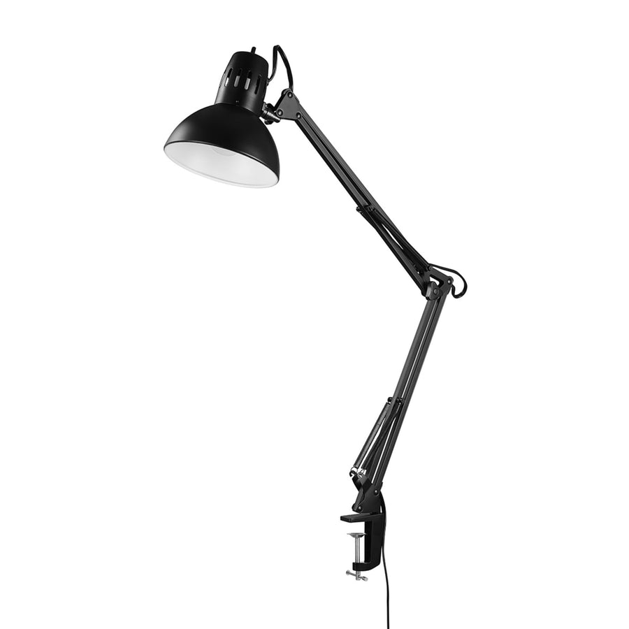 12641 Architect 32 Swing-Arm Clamp-On Lamp, Black Architect, Finish, LED Bulb Included