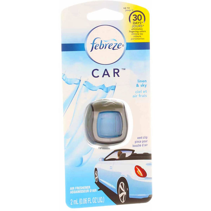 Car Vent Clip Air Freshener, Linen & Sky 1 ea