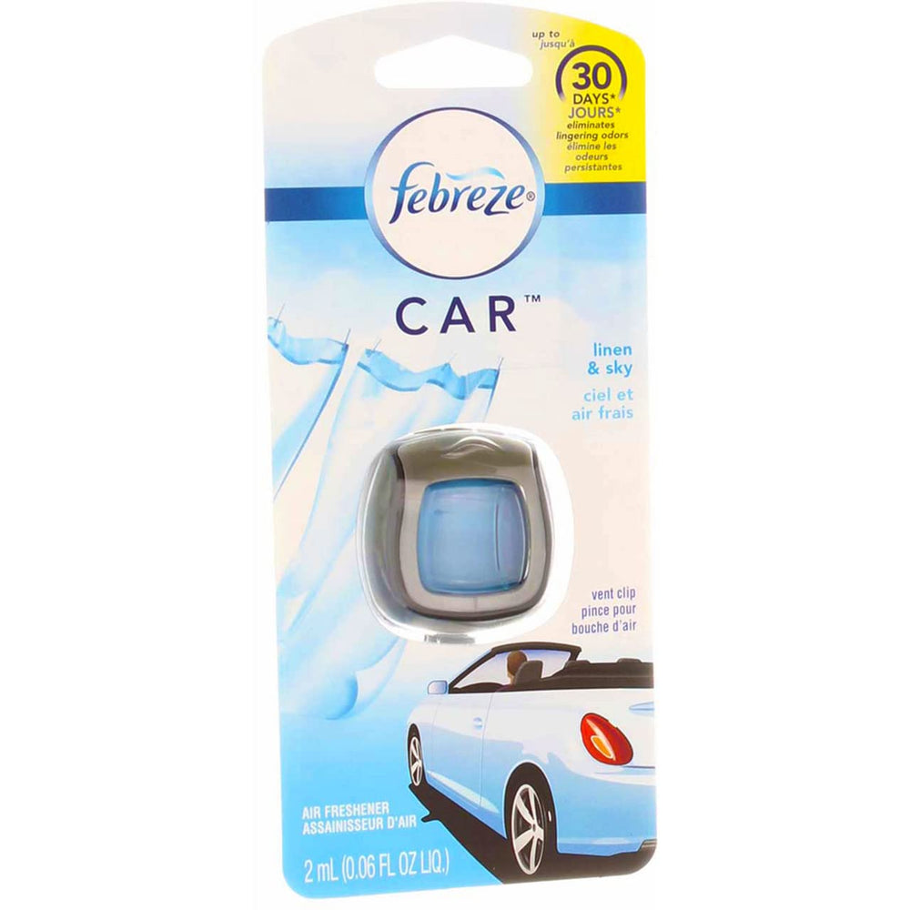 Car Vent Clip Air Freshener, Linen & Sky 1 ea
