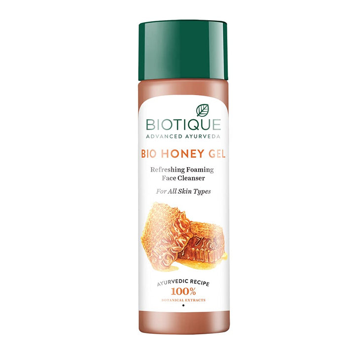 Bio Honey Gel Refreshing Foaming Face Cleanser, 120 ml/4.05Fl.Oz.