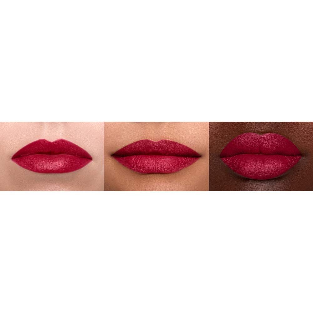 Suede Matte Lipstick, Vegan Formula - Spicy (True Red)