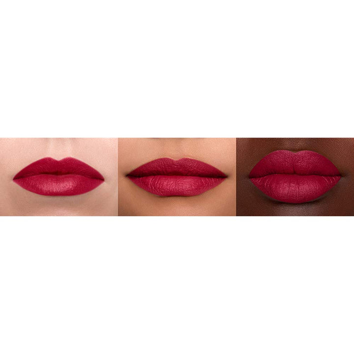 Suede Matte Lipstick, Vegan Formula - Spicy (True Red)