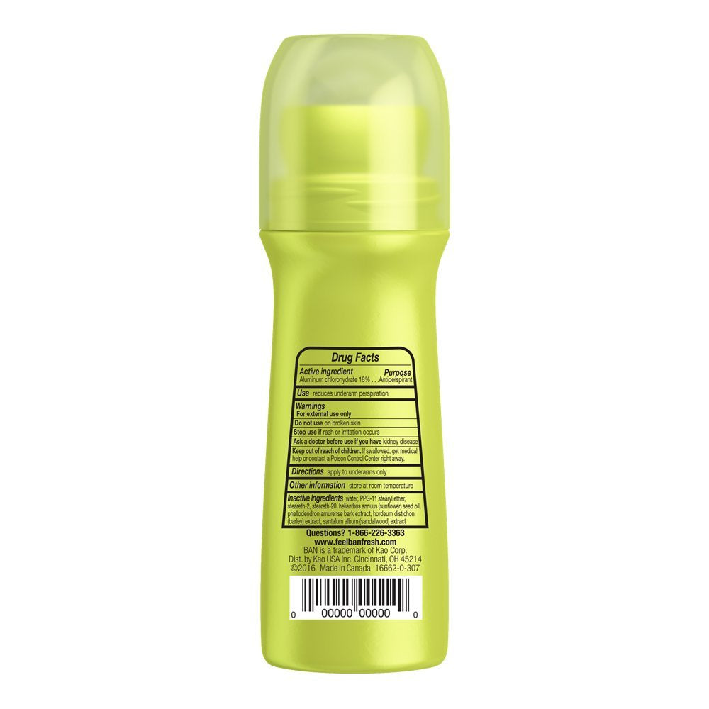 Roll-on Antiperspirant Deodorant Unscented 3.5 Oz (3 Pack)