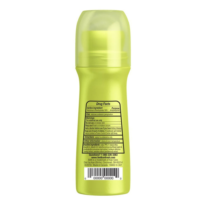 Roll-on Antiperspirant Deodorant Unscented 3.5 Oz (3 Pack)