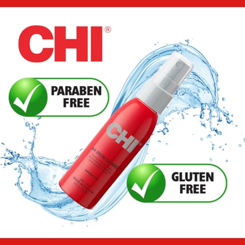 44 Iron Guard Thermal Protection Spray, Nourishing Formula Helps Resist Heat Damage to Hair & Tame Frizz, 2 Oz