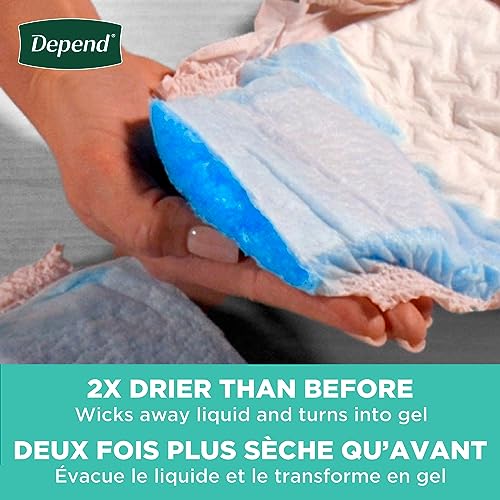 FIT-Flex Incontinence Underwear for Women, Disposable, Maximum Absorbency, Large, 40 Count