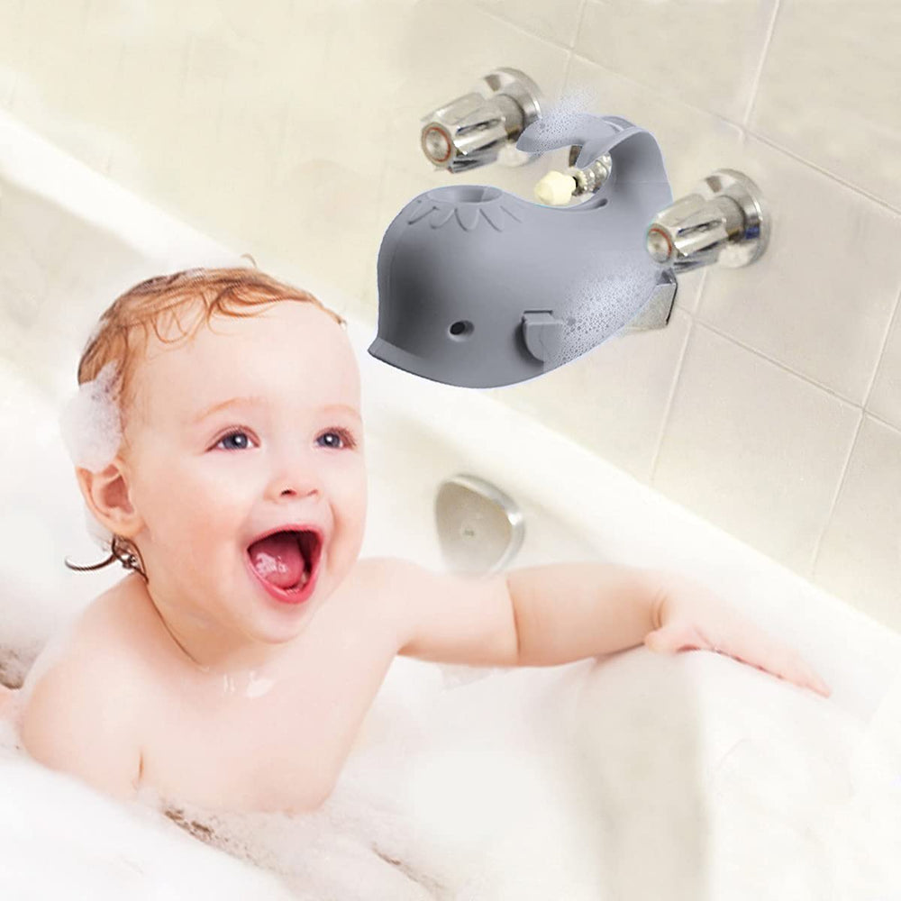 Bath Spout Cover, Faucet Cover Baby Bathroom Tub Faucet Cover Protector for Kids, Bathtub Spout Cover for Baby Kids Toddlers Protection Accessories Baby Safety Universal Bath Silicone Toys
