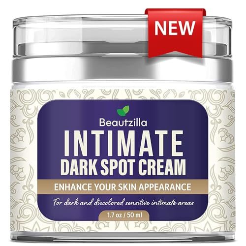 Moisturizing Intimate Area Dark Spot Corrector with Instant Results for Knees, Elbows, Underarms, and Thighs
