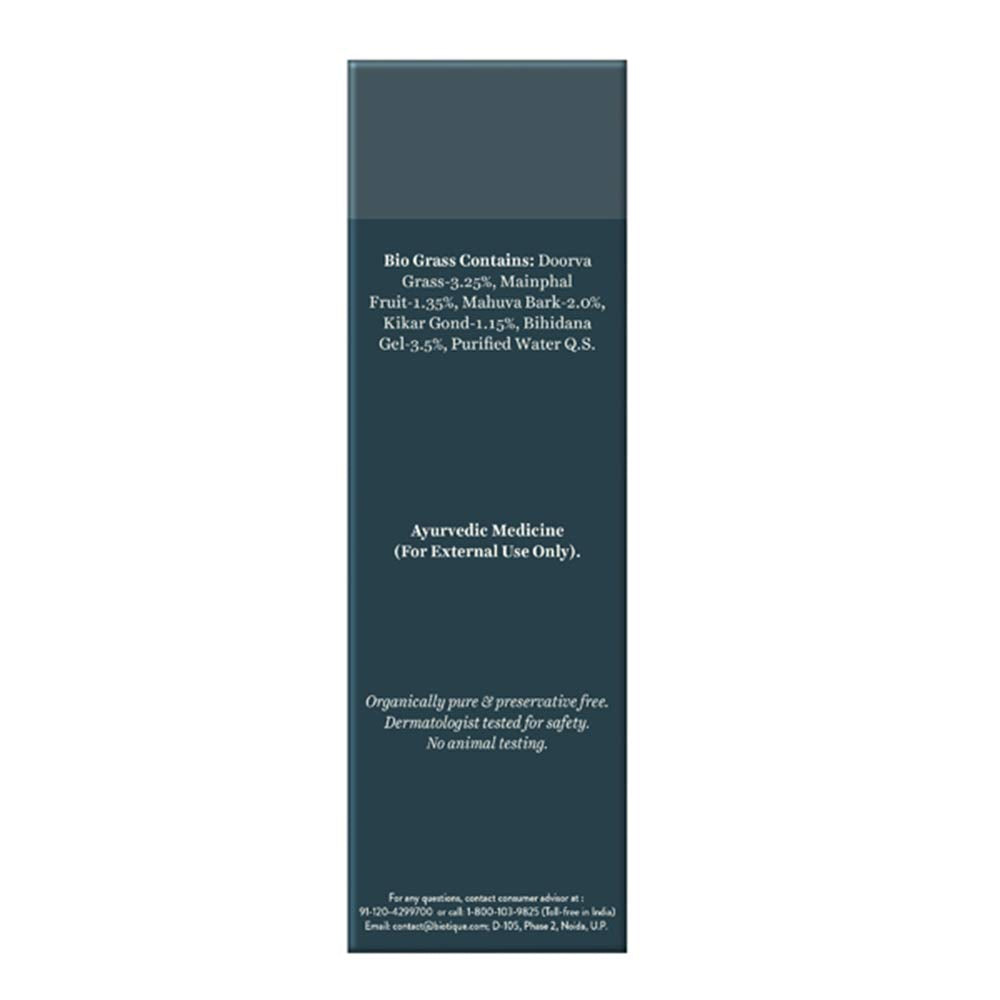 Bio Wild Grass A Soothing After Shave Gel For Men, 120Ml