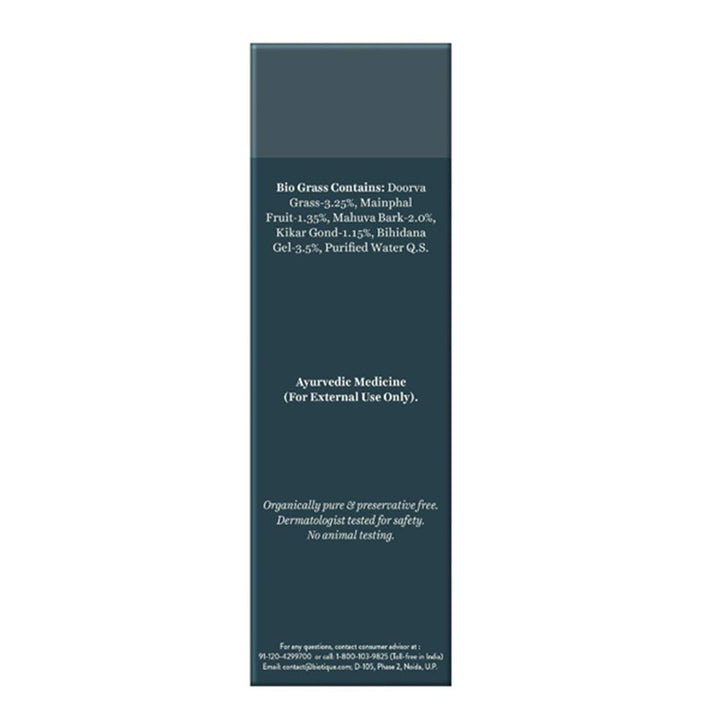 Bio Wild Grass A Soothing After Shave Gel For Men, 120Ml