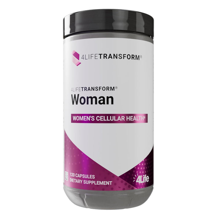 Transform Woman - Women's Supplement with Velvet Bean & Evening Primrose Extracts - Healthy Skin & Well-Being - 120 Vegetable-Derived Capsules