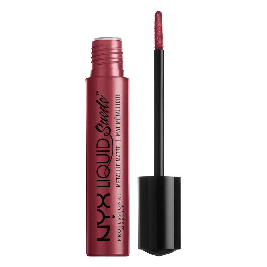 Nyx Professional Makeup Liquid Suede Metallic Matte Cream Lipstick, Modern Maven, 4ml