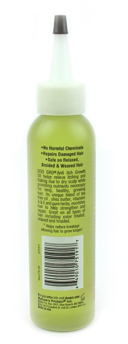 Anti-Itch Growth Oil, 4.5 oz