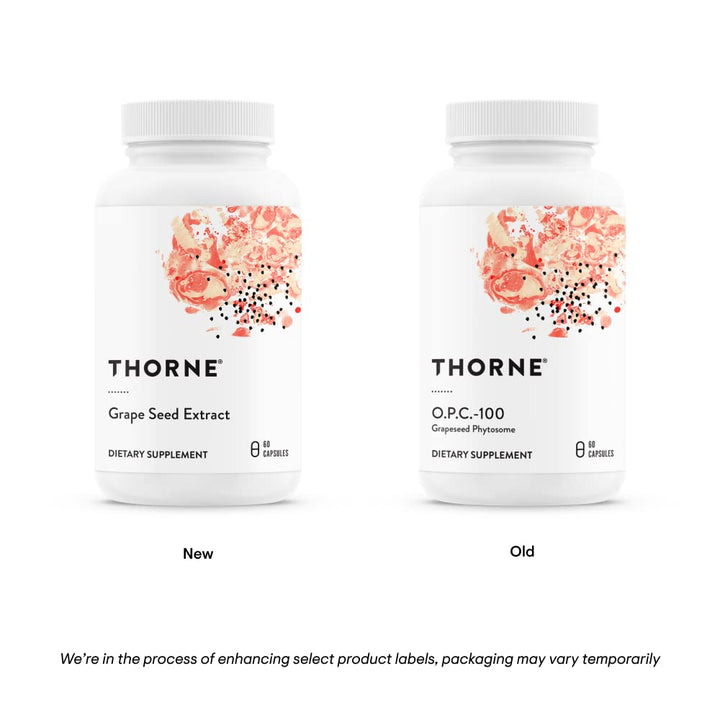 Grape Seed Extract (Formerly O.P.C.-100) - Grape Seed Phytosome for Antioxidant Support* - 60 Capsules