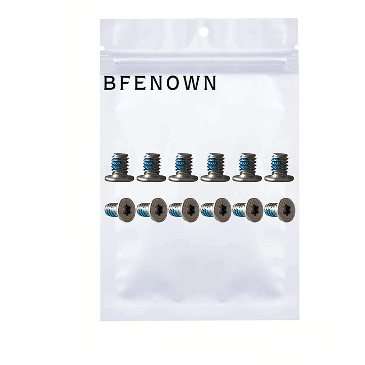 Replacement 12x M2x3mm Torx T5 Bottom Case Base Cover Screw for Dell XPS 13 9300 9305 9343 9350 9360 XPS 15 9530 9550 9560 9570 Precision M5510 5520 5530 5540, for Razer Blade,HP Envy 13