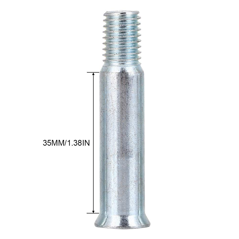 Skate Axle Kit, 15 Pcs Steel 8mm Inline Skate Axles Wheel Screw Bolt Fittings Inline Skate Replacement(35mm)