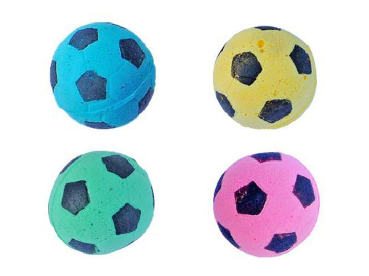 Foam Soccer Balls Cat Toys - Pack of 8