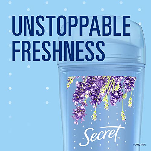 Antiperspirant and Deodorant for Women 48 Hr Odor Protection Clear Gel Lavender Scent, 2.6 Oz (Pack of 6)
