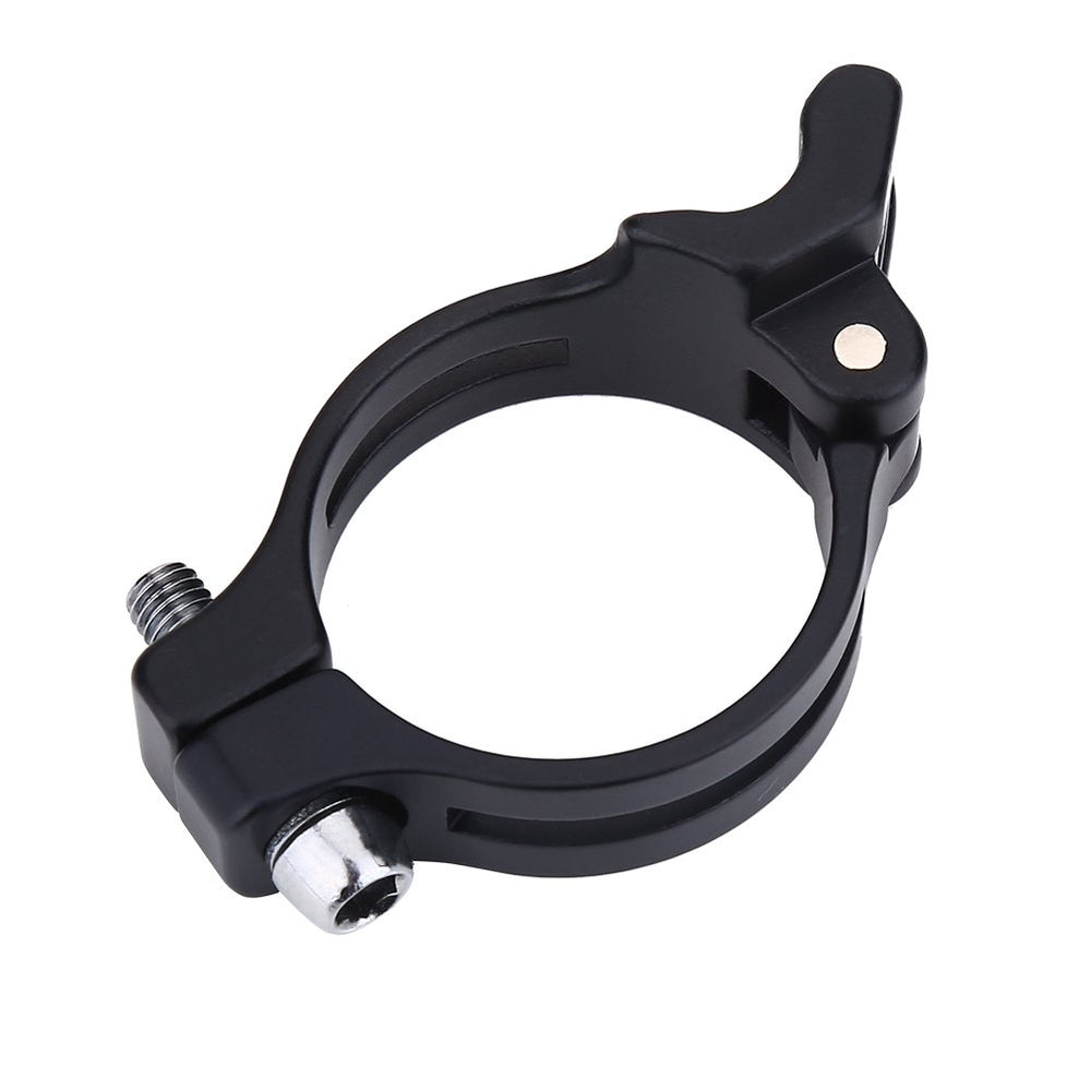 Front Derailleur Clamp Adjustable Braze On Front Derailleur Adapter Clamp for MT Road Bike(34.9mm)