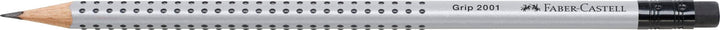 Grip Graphite EcoPencils with Eraser - 12 Count - No. 2.5 Multi, 8 mm