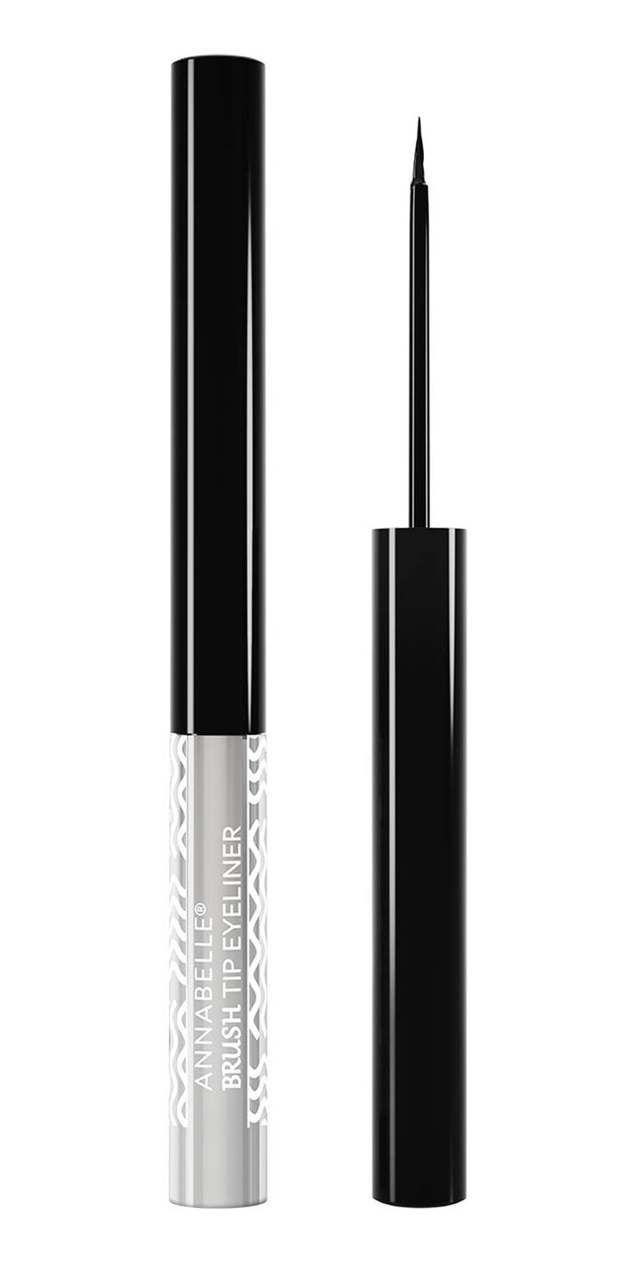 Annabelle Brush Tip Eyeliner, White, 0.07 fl oz