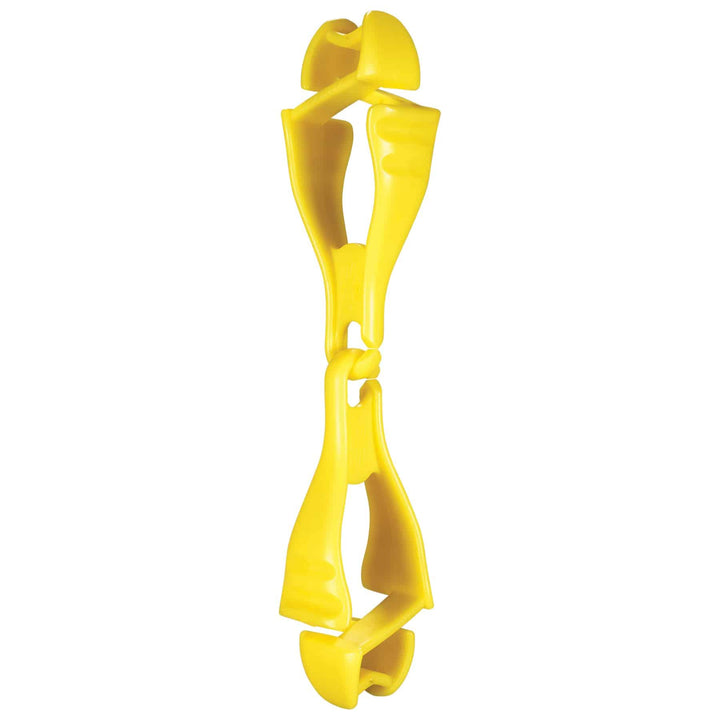 Squids 3400 Glove Clip Holder with Dual Clips, Lime, 1 Count (Pack of 1)