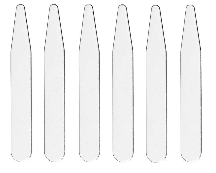 20 Metal Collar Stays For Men's Dress Shirts - Pick Between 2, 2.2, 2.5, 2.7, 3 - Perfect Length for a Custom Fit and Sharp Look
