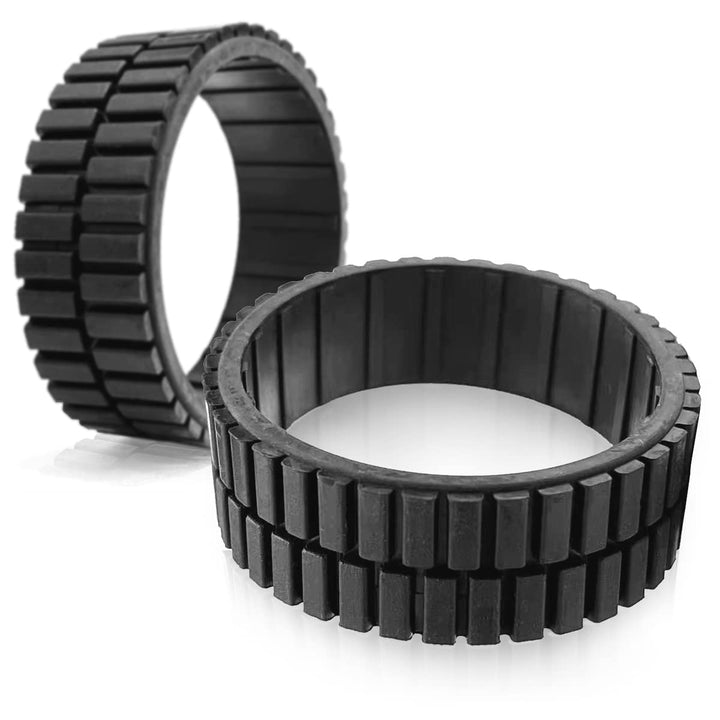Premium Rubber Replacement Tires for iRobot Braava & Mint Series Robotic Mops - Durable, Enhanced Traction, Easy Installation, Compatible with Select Models