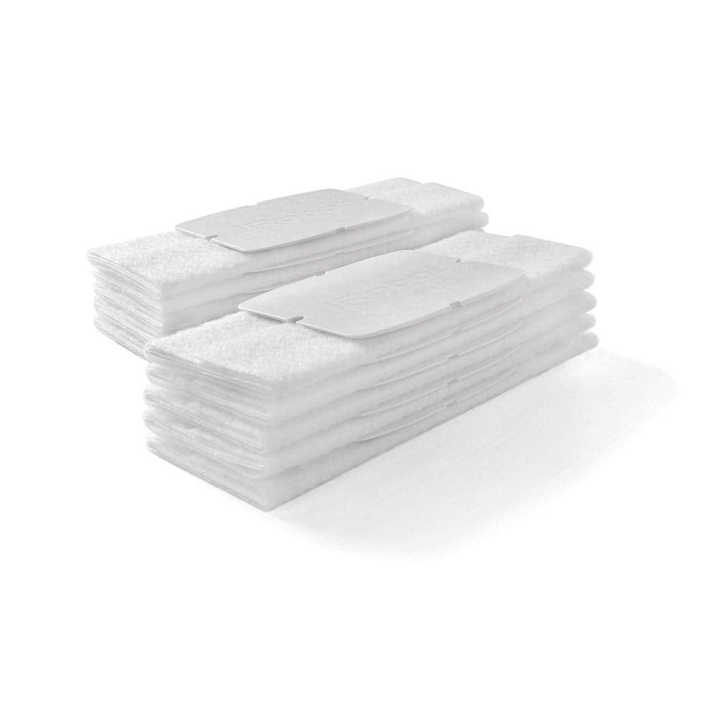 iRobot Braava Authentic Replacement Parts - Braava Jet 200 Series Dry Sweeping Pads (10-Pack),White - 4475782