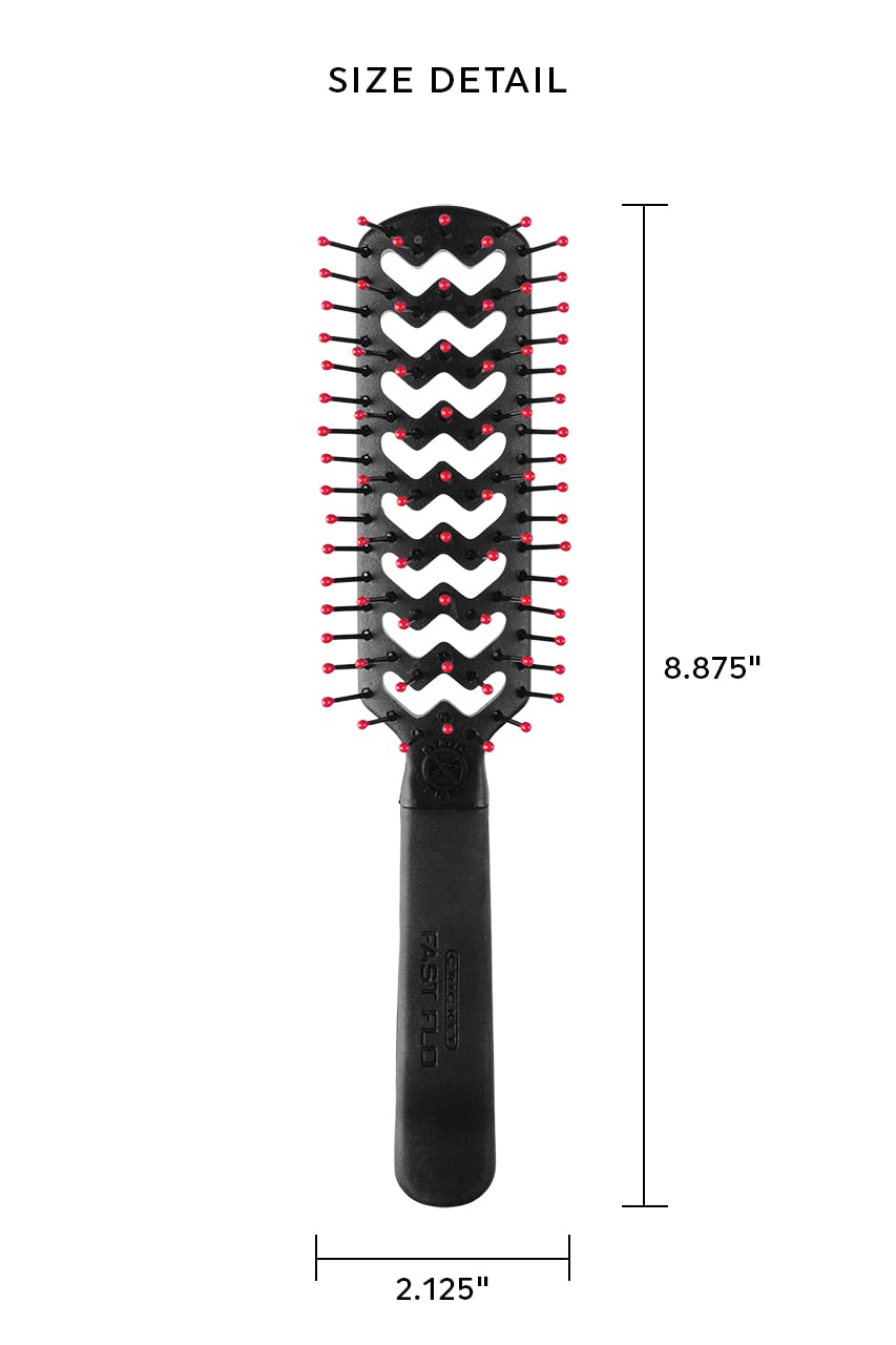 Static Free Fast Flo Hair Brush