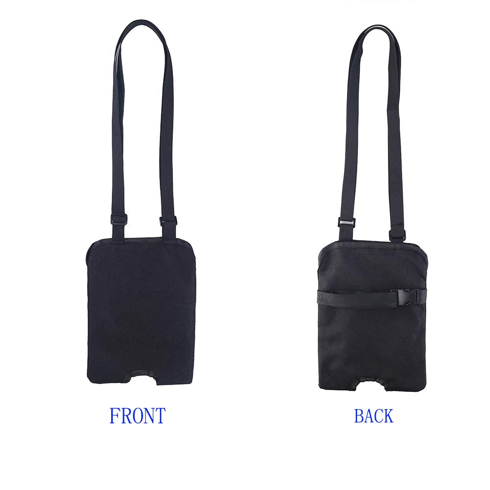 Catheter Leg Bag Stabilization Device Urinary Drainage Foley Catheter Bag Holder (1000 Ml) With Adjustable Shoulder Strap For Home,Travel,Wheelchair,Bed