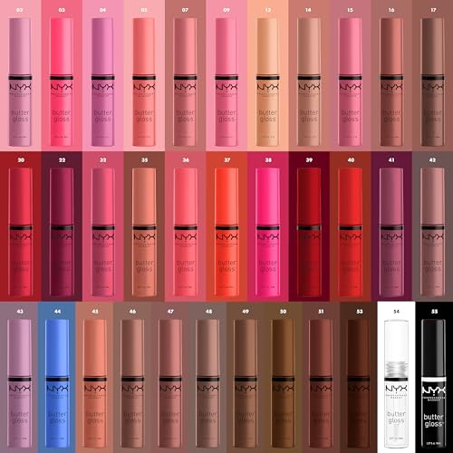 Butter Gloss, Non-Sticky Lip Gloss - Madeleine (Mid-Tone Nude)