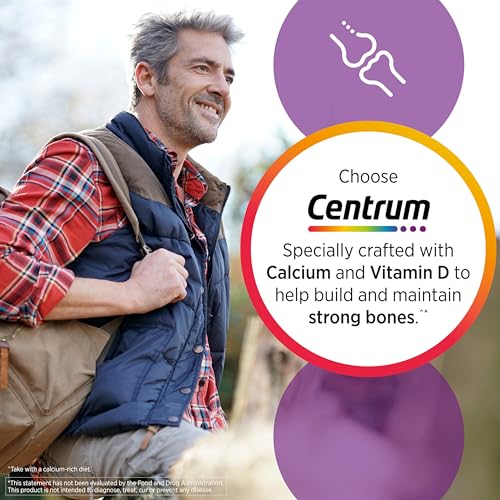 Multivitamin for Men, Multivitamin/Multimineral Supplement with Vitamin D3, B Vitamins and Antioxidants, Gluten Free, Non-GMO Ingredients - 200 Count