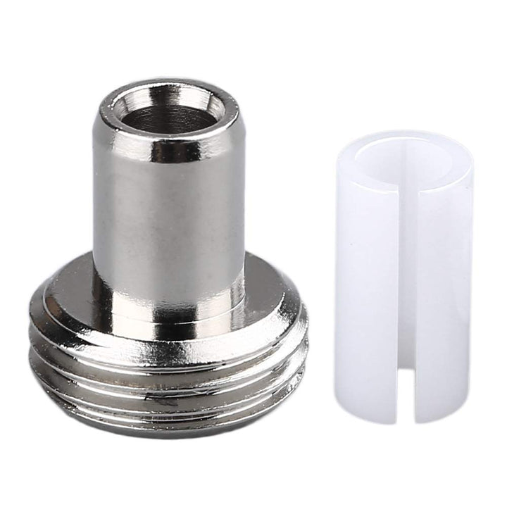 6 Pcs Fiber Optical Tool Accessory Fiber Sleeve Core Spare Ceramic Inserts and Mental Heads for Visual Fault Locator Fiber Cable Tester