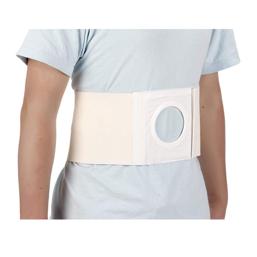 Ostomy Belt Hernia Wraps for Men Women Colostomy Supplies Ostomy Support Belt Stoma Protector Colostomy Bags Ostomy Pouch Abdominal Binder - 3.14 Opening (L 36-39)
