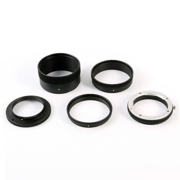 Macro Extension Tube Ring Kit for Sony E-Mount Camera Lens NEX-5R 5T 5N NEX-6 NEX-7 a7 a7S a7R a7II a7SII a7RII a6500 a6300 a6000 a5100 a5000 a3500 FS700 VG30 VG900 for Close-up Photography