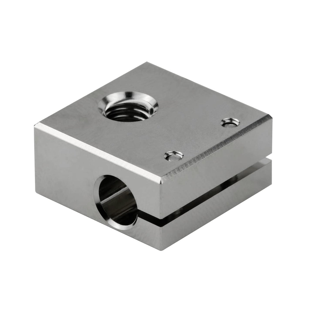 Upgrade High Temperature Nickel Plated Copper Heater Block Compatible with Swiss CR10S PRO CR10 All Metal Hotend Ender 3 V2 Pro Ender5 Plus Parts 3D Printer