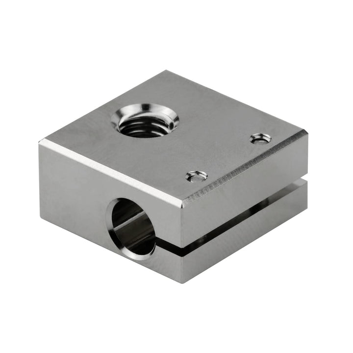 Upgrade High Temperature Nickel Plated Copper Heater Block Compatible with Swiss CR10S PRO CR10 All Metal Hotend Ender 3 V2 Pro Ender5 Plus Parts 3D Printer