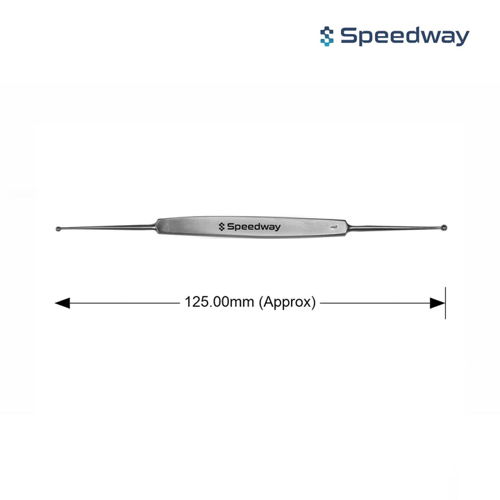 Meyerhoefer Chalazion Curette DE Size 0 & 1 I Stainless Steel I Approx 125 mm