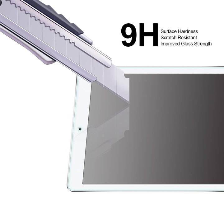 Apple iPad Pro 9.7 inch Tempered Glass Screen Protector, ® iPad Pro 9.7 Ballistics Glass 0.3mm 9H Hardness Anti-Scratch, Anti-Fingerprint, Bubble Free -Crystal Clear - Retail Packaging