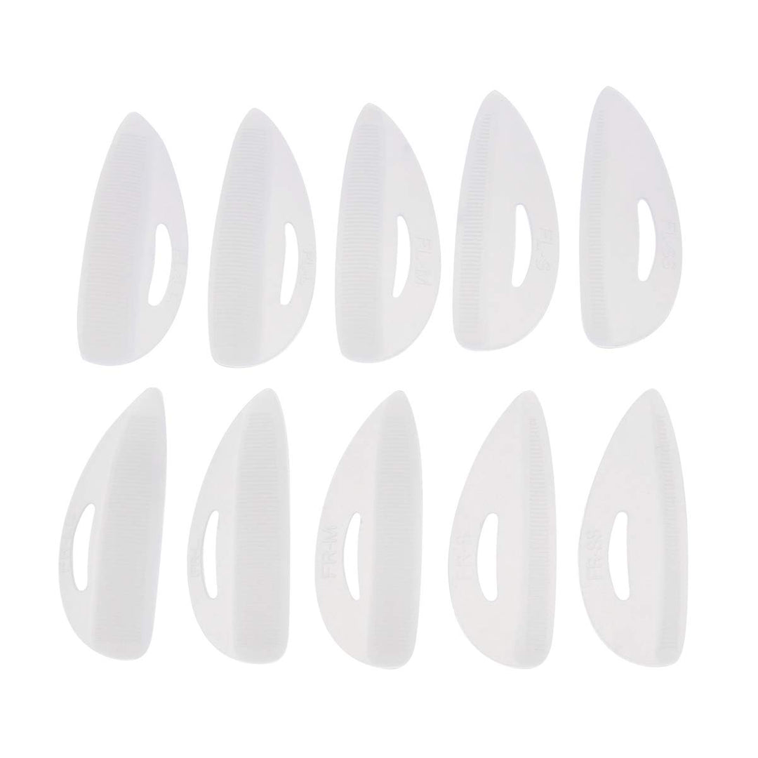 10 Pairs Eyelash Perming Curlers Perming Pads Lash Lift Rods Curler Shield Pads for Girls Ladies