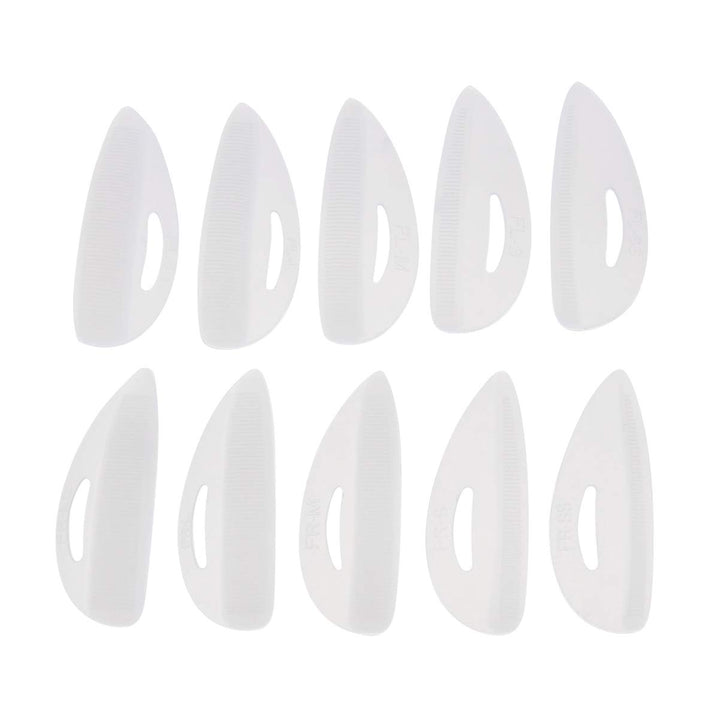 10 Pairs Eyelash Perming Curlers Perming Pads Lash Lift Rods Curler Shield Pads for Girls Ladies