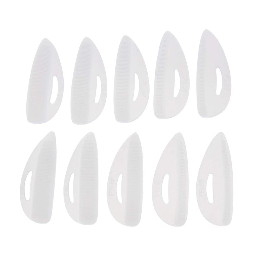 10 Pairs Eyelash Perming Curlers Perming Pads Lash Lift Rods Curler Shield Pads for Girls Ladies