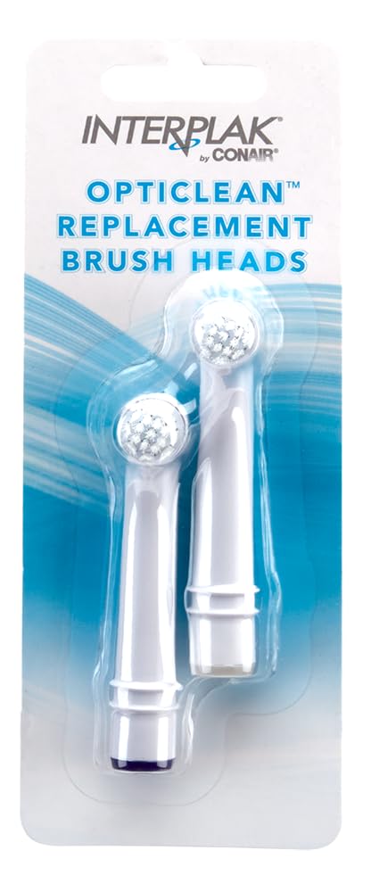 OptiClean Replacement Power Plaque Remover Brush Heads