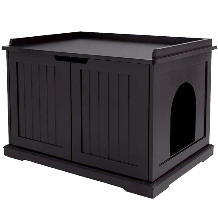 Cat Litter Box Enclosure Furniture, Cat Washroom, Hidden Litter Box Cover, Cabinet for Large Cat, Dog Proof Cat Litter Boxes, Hideaway Litter Box, Cat House, Espresso
