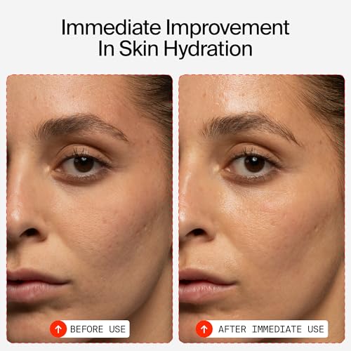 Air-Whip Moisture Face Cream - Gel Moisturizer & Face Primer - Lightweight Green Tea + Hydrating Hyaluronic Acid Moisturizer - Plumping, Anti-Aging, Sensitive Vegan Skincare (2oz)